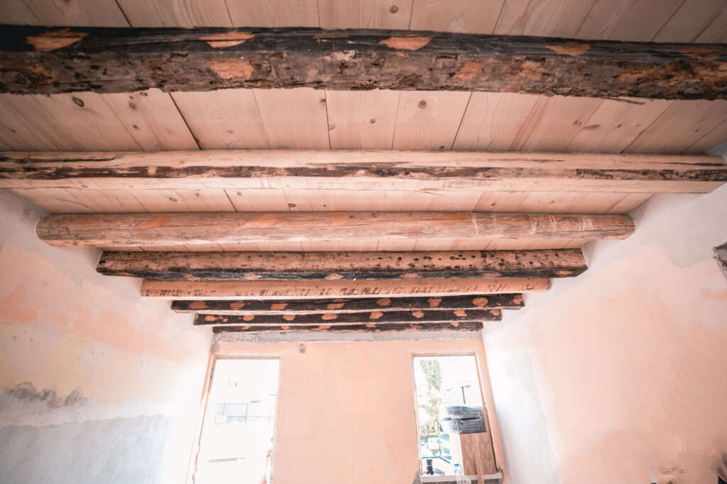 solai in legno da ristrutturare