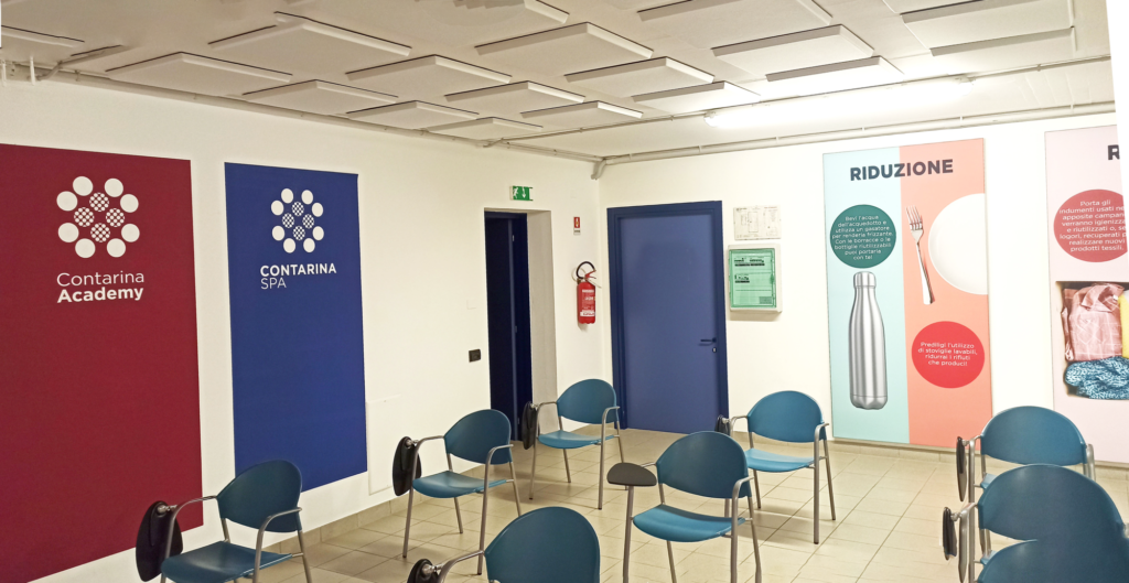 Risultato finale per isolamento acustico sala videoconferenza