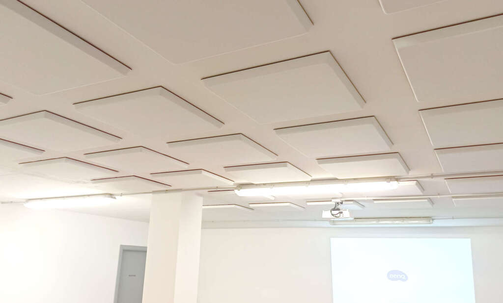 Risultato finale per isolamento acustico sala videoconferenza